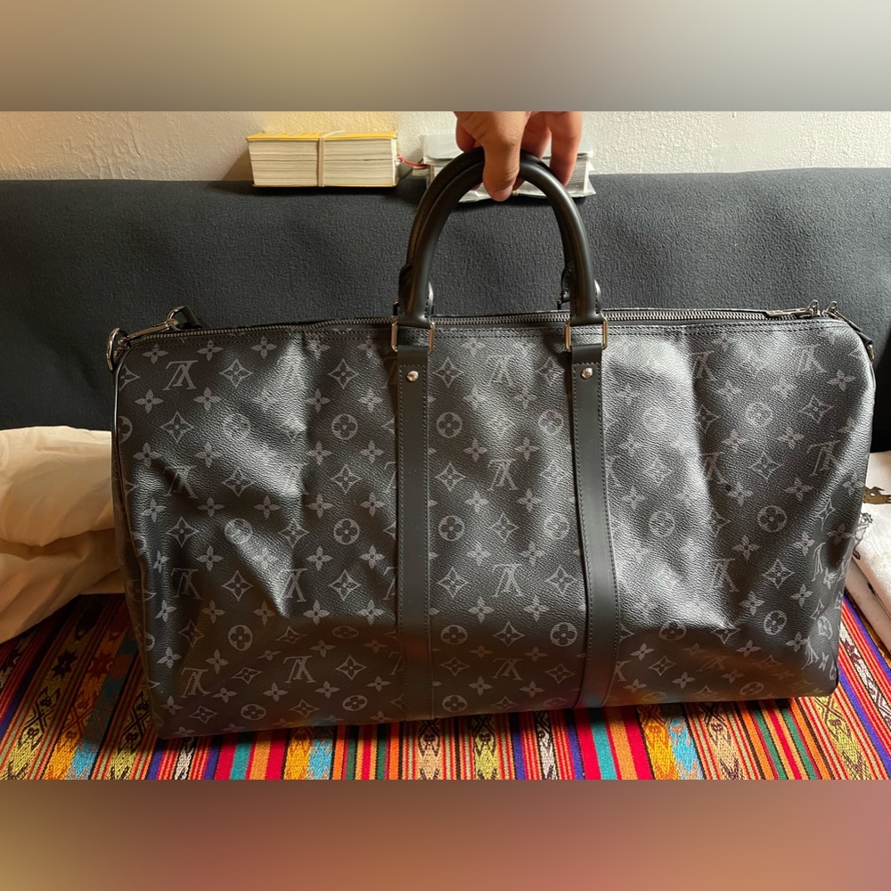 LOUIS VUITTON Keepall Bandoulière 55 - Picture 2 of 7
